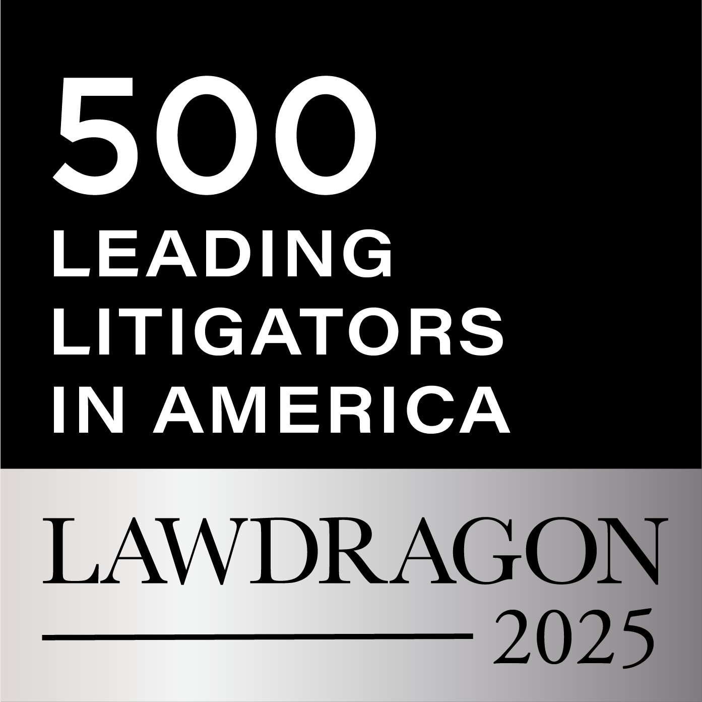 500 Leading Litigators in America 2025